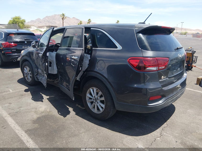 2019 KIA SORENTO auction photo 3