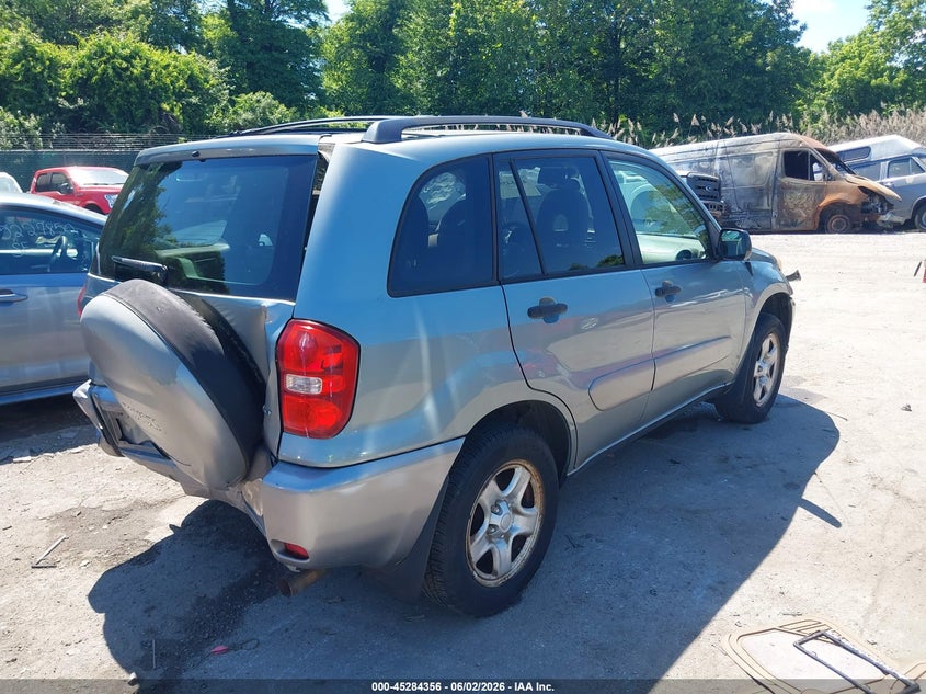 2005 TOYOTA RAV 4 SPORT UTILITY VEHICLE 2.4L I-4 DOHC, VVT, 161HP