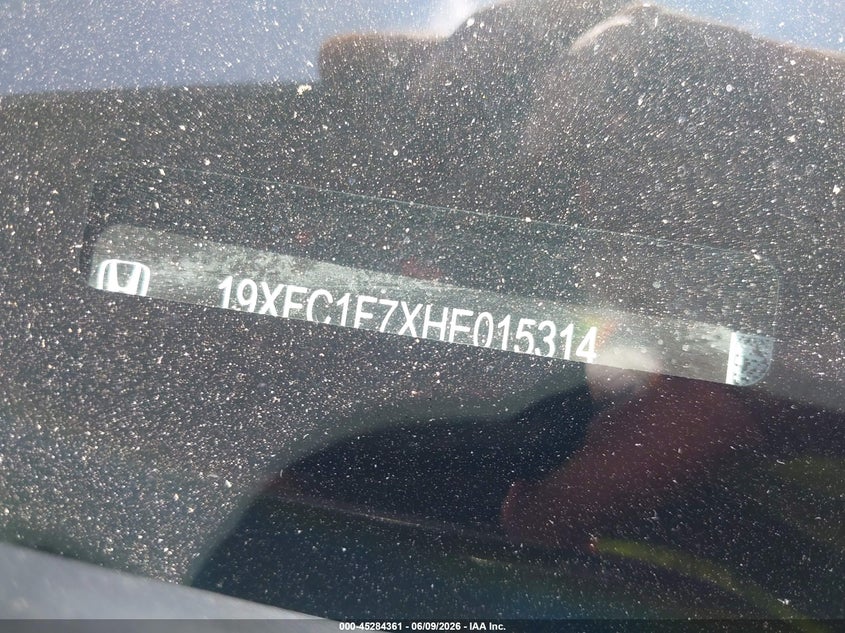 2017 HONDA CIVIC EX-L — Photo 16