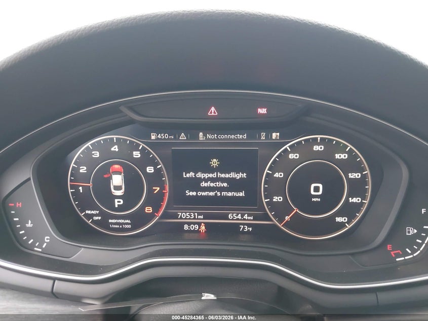 2019 Audi A5 45 Premium VIN: WAUENCF53KA098026 Lot: 45284365