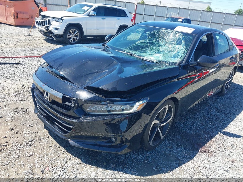 2022 Honda Accord Sport VIN: 1HGCV1F36NA046120 Lot: 45284400