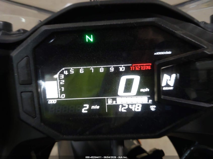 2026 Kawasaki Ex500 H VIN: ML5EXGH11TDA89756 Lot: 45284411