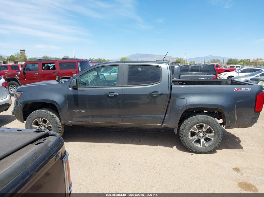 2016 Chevrolet Colorado Z71 VIN: 1GCGSDE35G1190627 Lot: 45284443