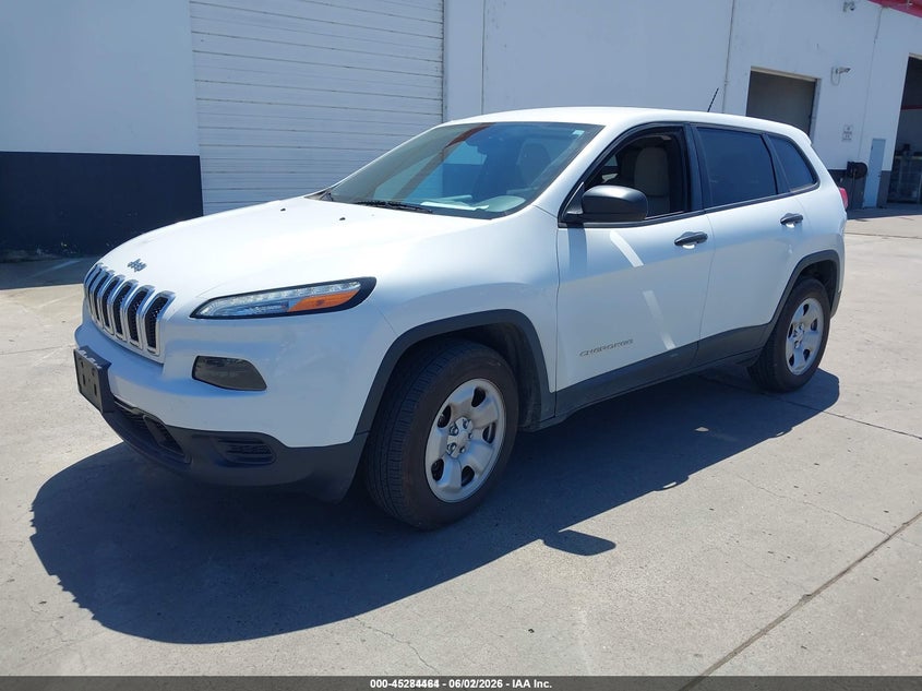 2016 Jeep Cherokee Sport 1C4PJMAB6GW313984 photo 1