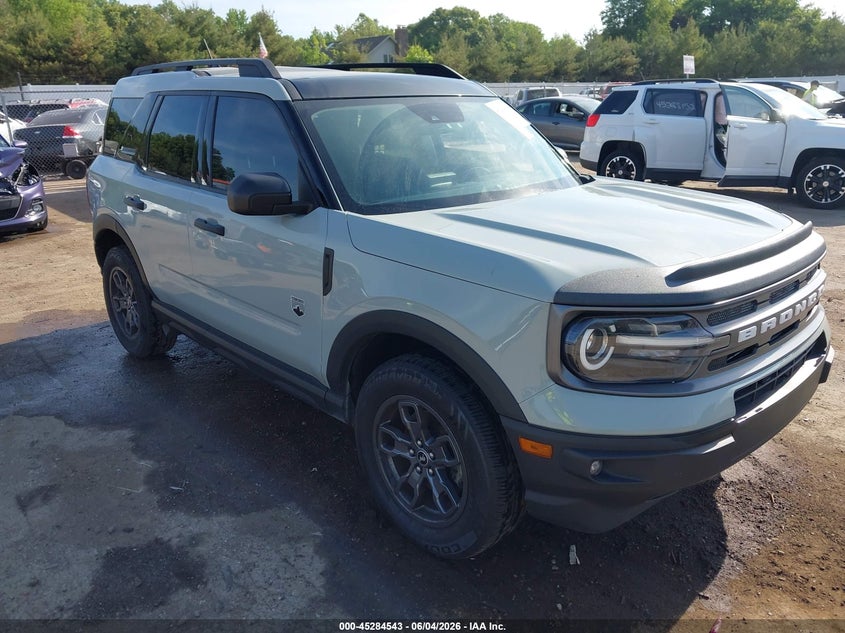Vin: 3fmcr9b60nrd47890, lot: 45782379, ford bronco sport big bend 2022 img_1