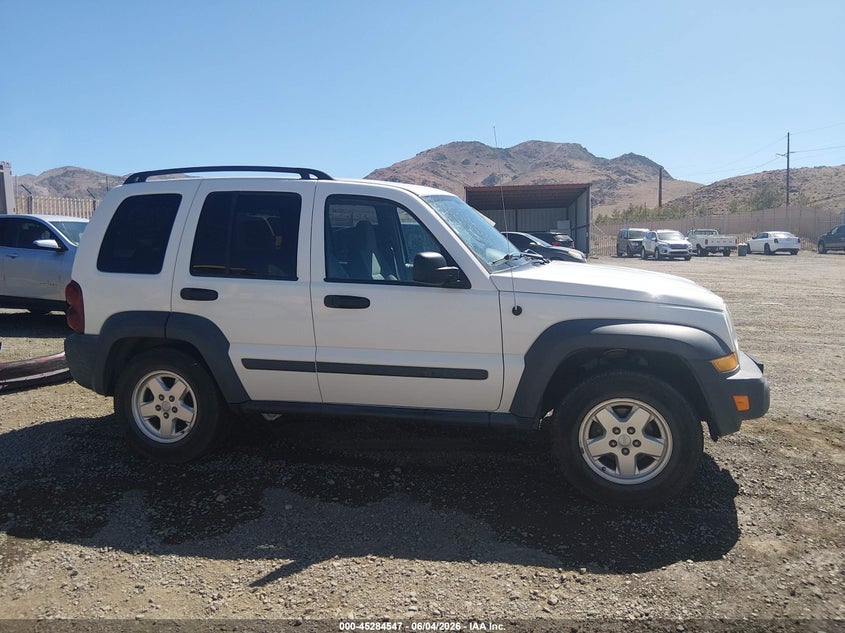 2007 Jeep Liberty Sport VIN: 1J4GL48K77W721260 Lot: 45284547