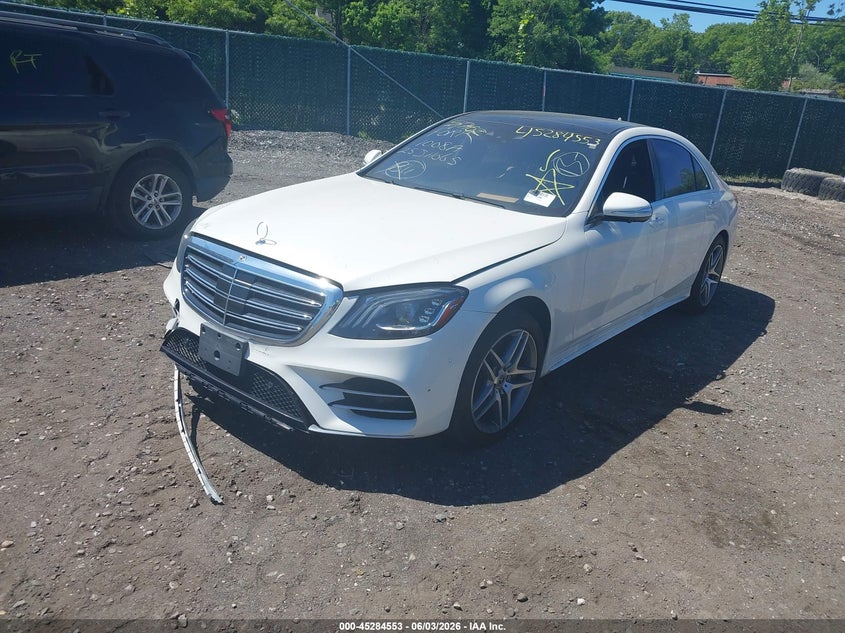 2019 MERCEDES-BENZ S 560 auction photo 2