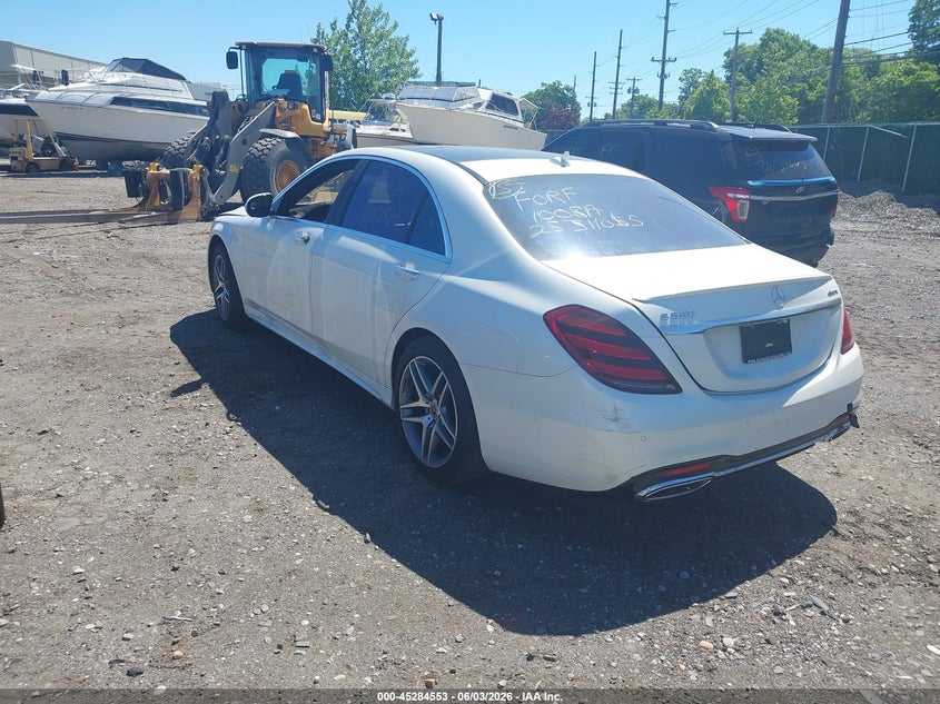 2019 MERCEDES-BENZ S 560 auction photo 3