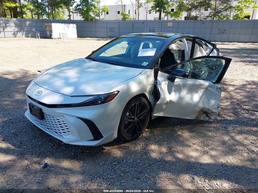 Vin: 4t1dbadk3su016858, lot: 45782396, toyota camry xse 20252