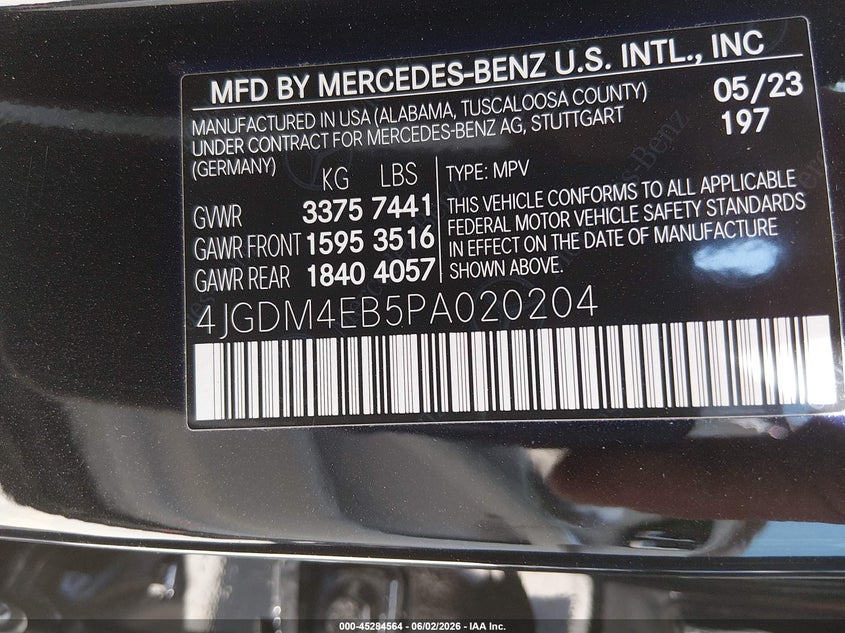 2023 MERCEDES-BENZ EQS 580 SUV 4MATIC — Photo 9