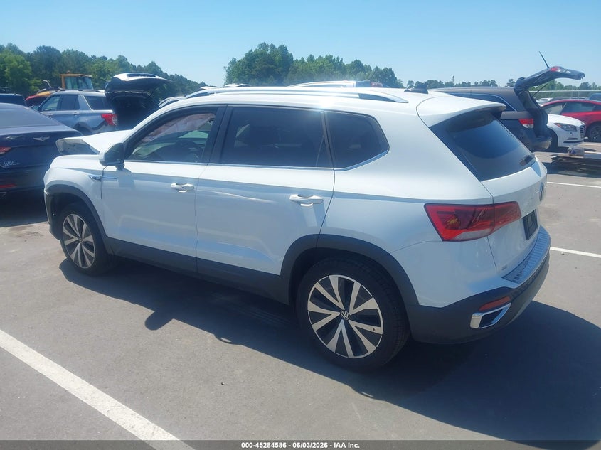 Vin: 3vvwx7b23nm044674, lot: 45782422, volkswagen taos 1.5t se 20223
