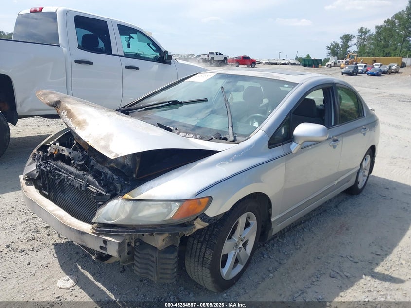 2006 Honda Civic Ex JHMFA16826S009594 photo 1
