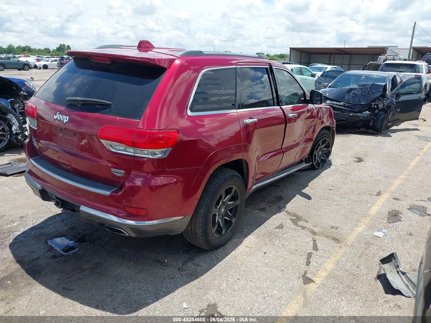 Vin: 1c4rjfjm7ec368156, lot: 45782436, jeep grand cherokee summit 20144