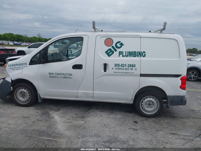 2015 Nissan Nv200 S VIN: 3N6CM0KN2FK719081 Lot: 45284622
