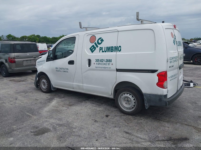 Vin: 3n6cm0kn2fk719081, lot: 45782458, nissan nv200 s 20153