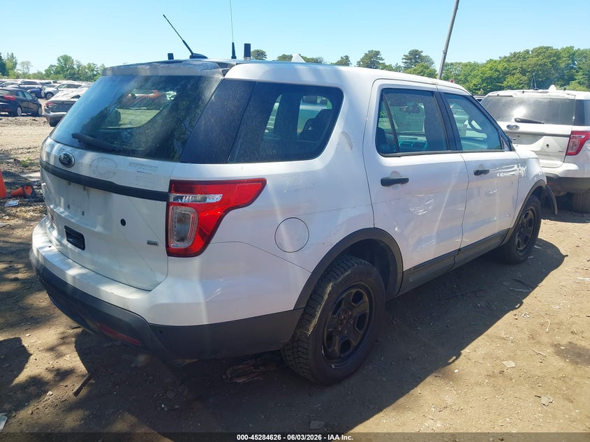 Vin: 1fm5k8ar5ega50446, lot: 45782462, ford utility police interceptor 20144