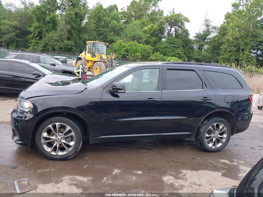 2019 Dodge Durango Gt Plus Awd VIN: 1C4RDJDG6KC536302 Lot: 45284630