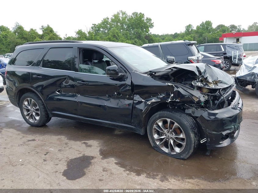 2019 Dodge Durango Gt Plus Awd VIN: 1C4RDJDG6KC536302 Lot: 45284630