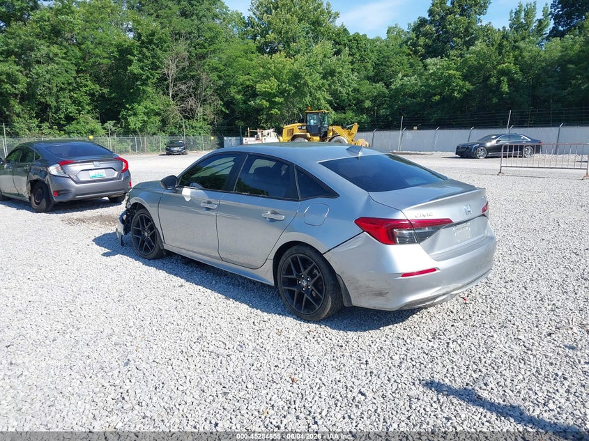 Vin: 2hgfe2f52ph559759, lot: 45782491, honda civic sport 20233