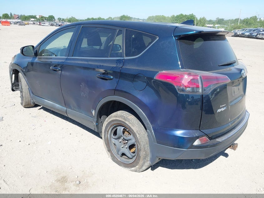 Vin: jtmbfrev7jj232882, lot: 45782507, toyota rav4 le 20183
