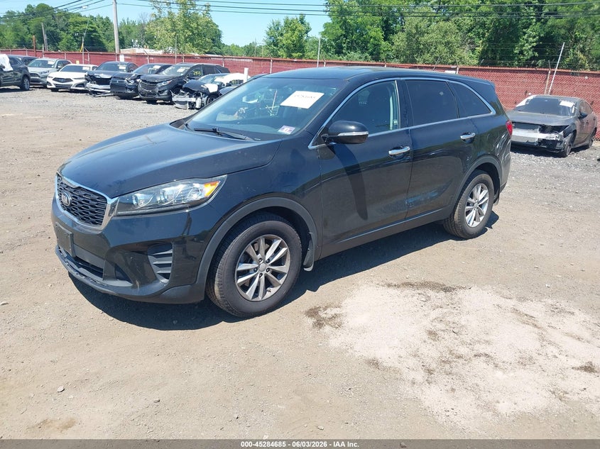 Vin: 5xypg4a35kg583950, lot: 45782521, kia sorento 2.4l l 20192
