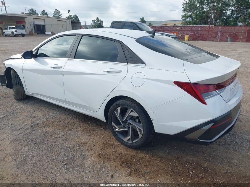 Vin: kmhlp4dgxsu873351, lot: 45782527, hyundai elantra limited 20253