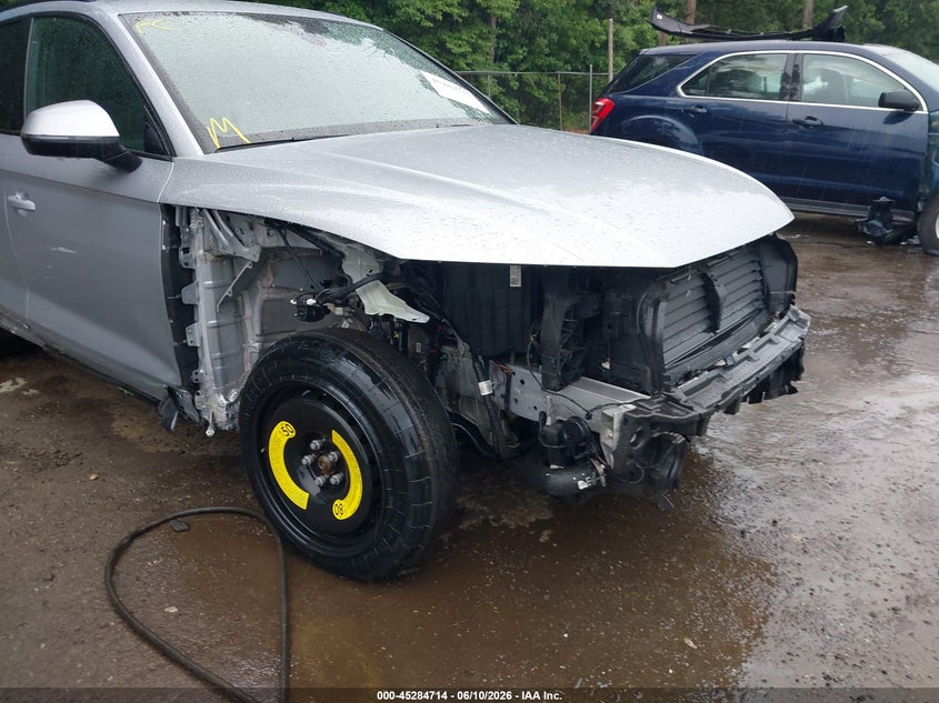 2022 AUDI Q5 2.0L I-4 DI, DOHC, V(VIN: WA1EAAFY3N2124985