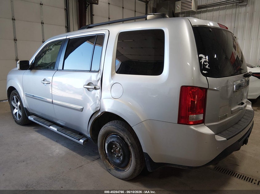 Vin: 5fnyf4h97cb065204, lot: 45782602, honda pilot touring 20123