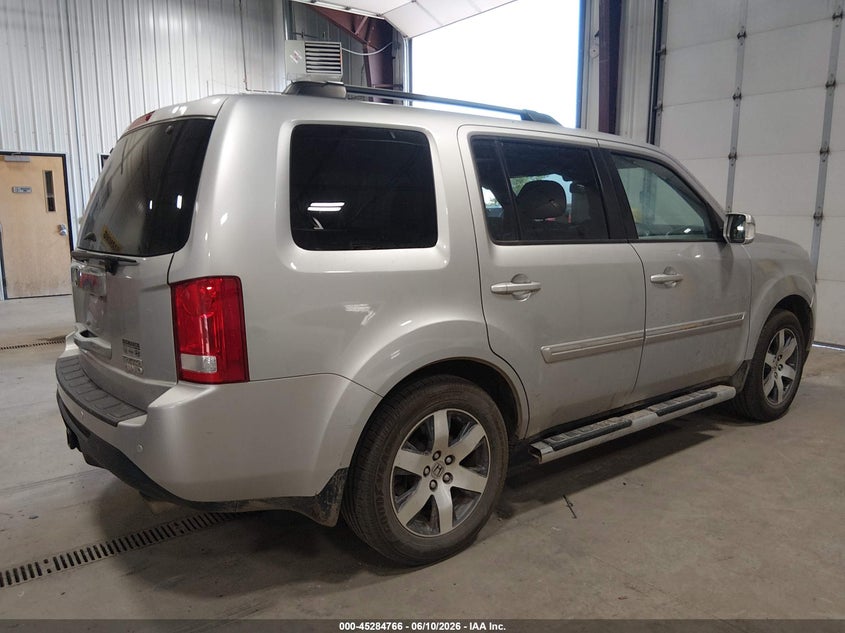 Vin: 5fnyf4h97cb065204, lot: 45782602, honda pilot touring 20124