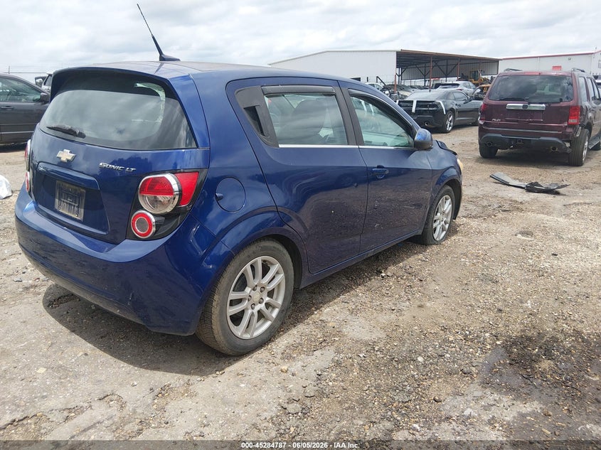 Vin: 1g1jc6sh3c4214214, lot: 45782623, chevrolet sonic 2lt 20124