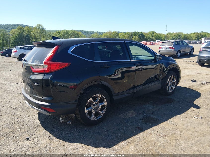 Vin: 2hkrw2h87hh679923, lot: 45782632, honda cr-v ex-l/ex-l navi 20174