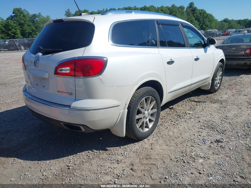 Vin: 5gakvbkdxgj297130, lot: 45782654, buick enclave leather 20164