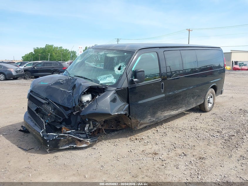 Vin: 1gazgnfg3k1318835, lot: 45782697, chevrolet express 3500 ls 20192