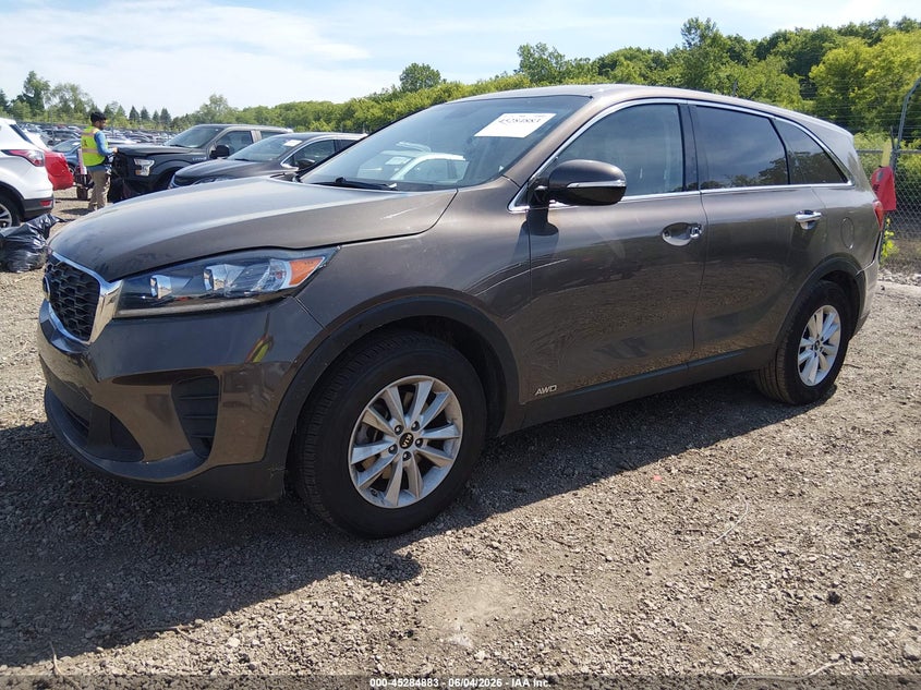 Vin: 5xypgda31lg646222, lot: 45782719, kia sorento 2.4l lx 20202