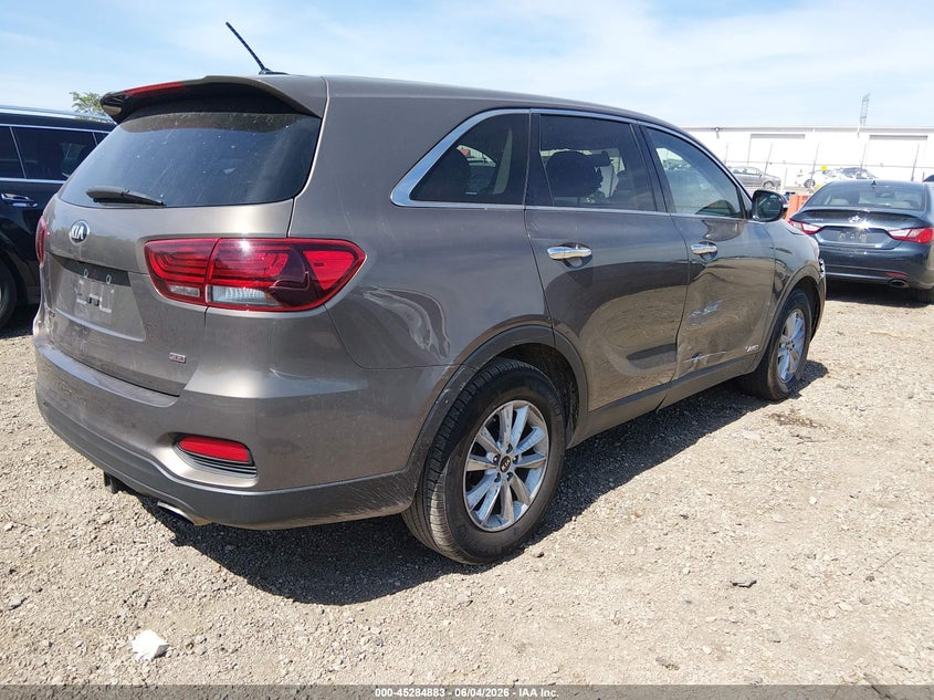 Vin: 5xypgda31lg646222, lot: 45782719, kia sorento 2.4l lx 20204