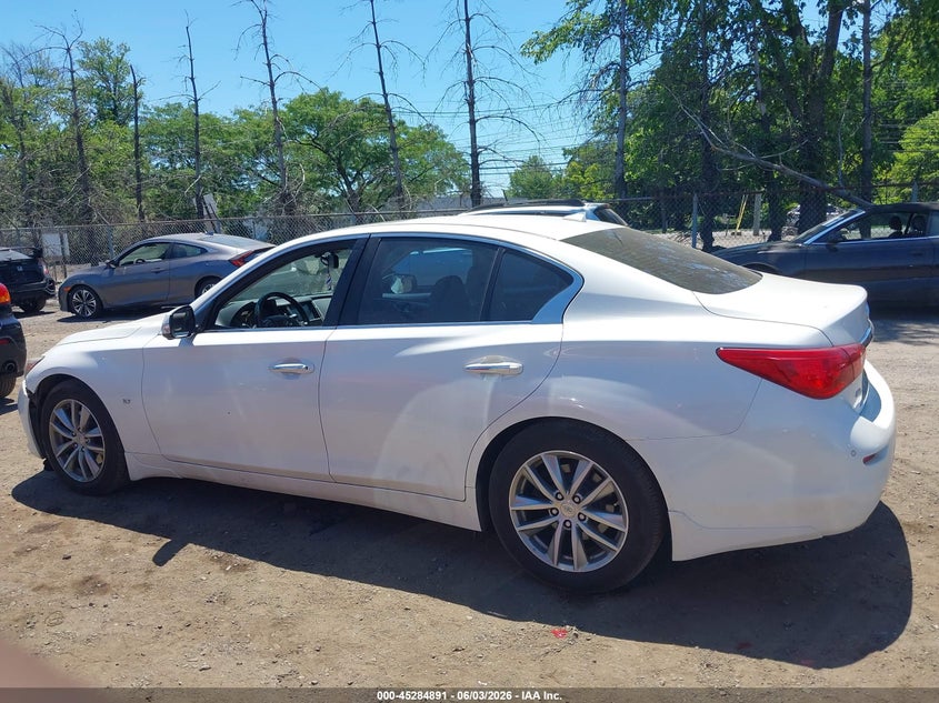 2014 Infiniti Q50 Premium VIN: JN1BV7AR7EM702772 Lot: 45284891