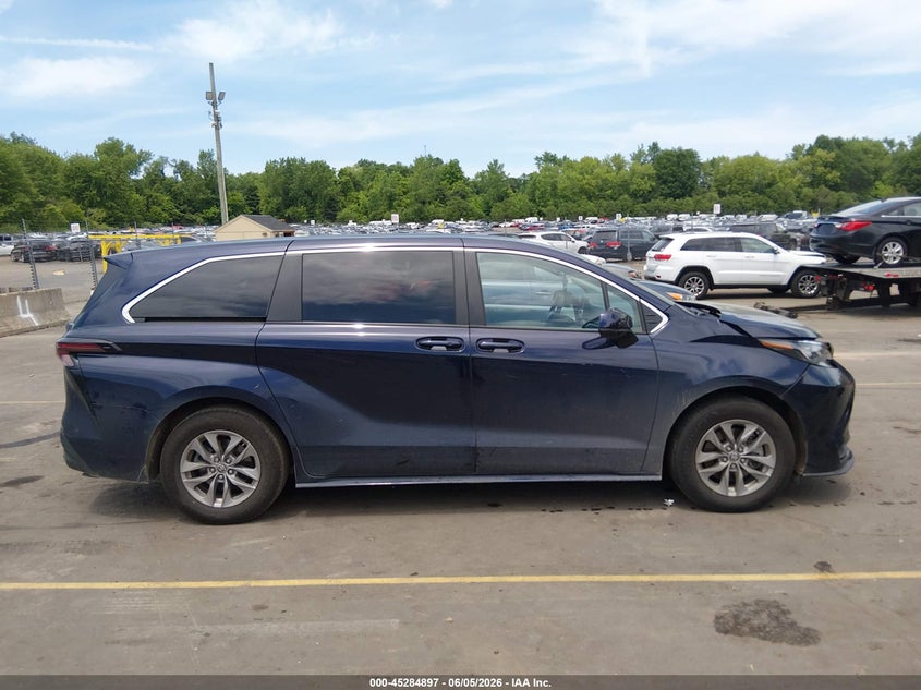 2025 Toyota Sienna Le VIN: 5TDKSKFC7SS189309 Lot: 45284897