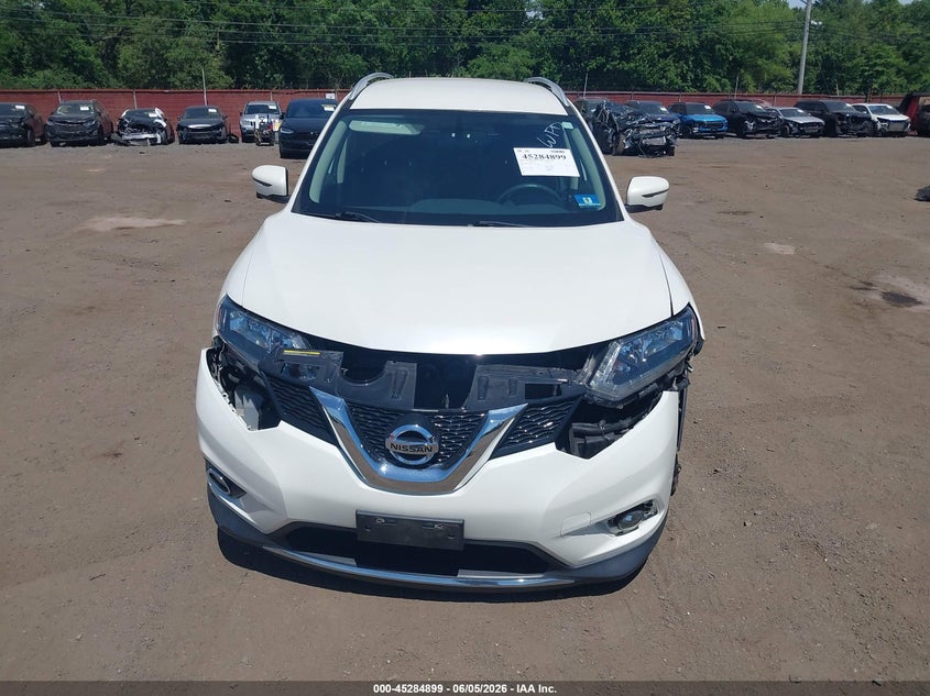 2016 Nissan Rogue Sv VIN: JN8AT2MV9GW143103 Lot: 45284899