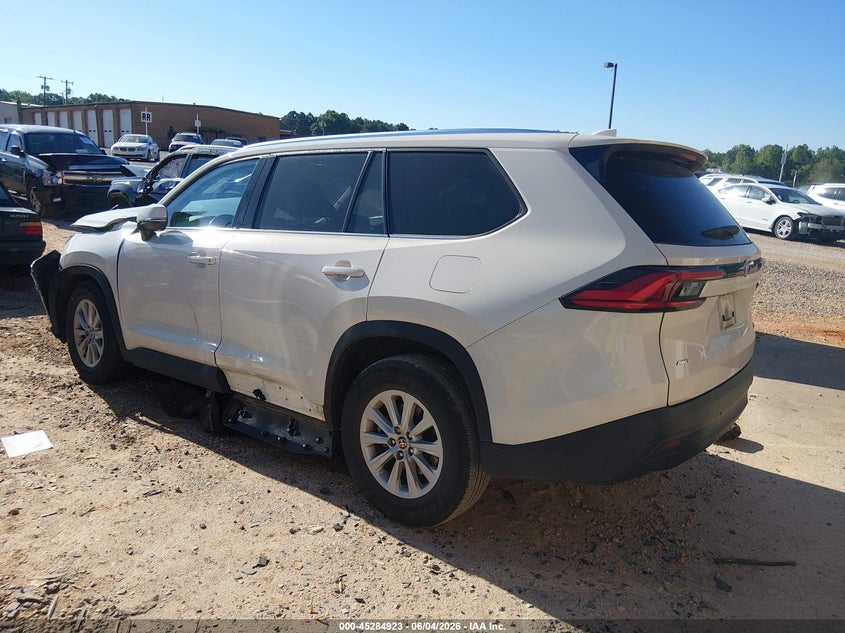 Vin: 5tdaaab55rs033781, lot: 45782759, toyota grand highlander xle 20243
