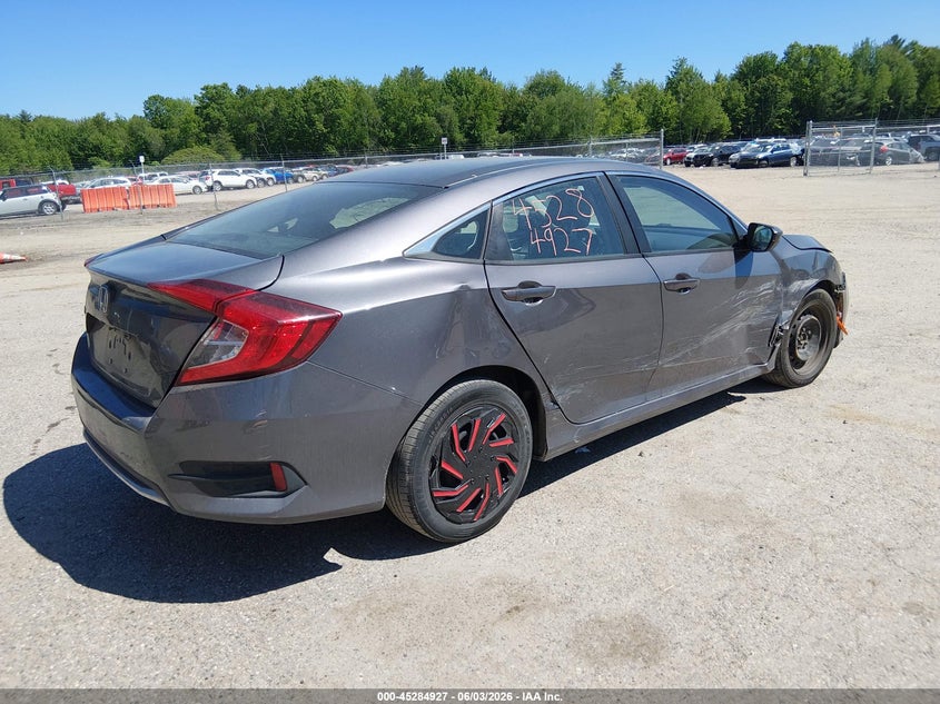 Vin: 2hgfc2f68kh579425, lot: 45782762, honda civic lx 20194