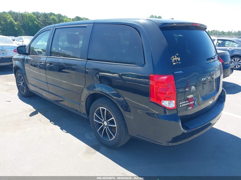 Vin: 2c4rdgcg4hr834187, lot: 45782812, dodge grand caravan sxt 20173