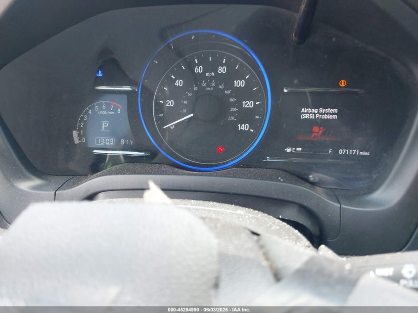 2021 Honda Hr-V 2Wd Ex VIN: 3CZRU5H5XMM701201 Lot: 45284990