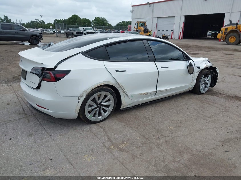 Vin: 5yj3e1eb7nf103763, lot: 45782829, tesla model 3 long range dual motor all-wheel drive 20224