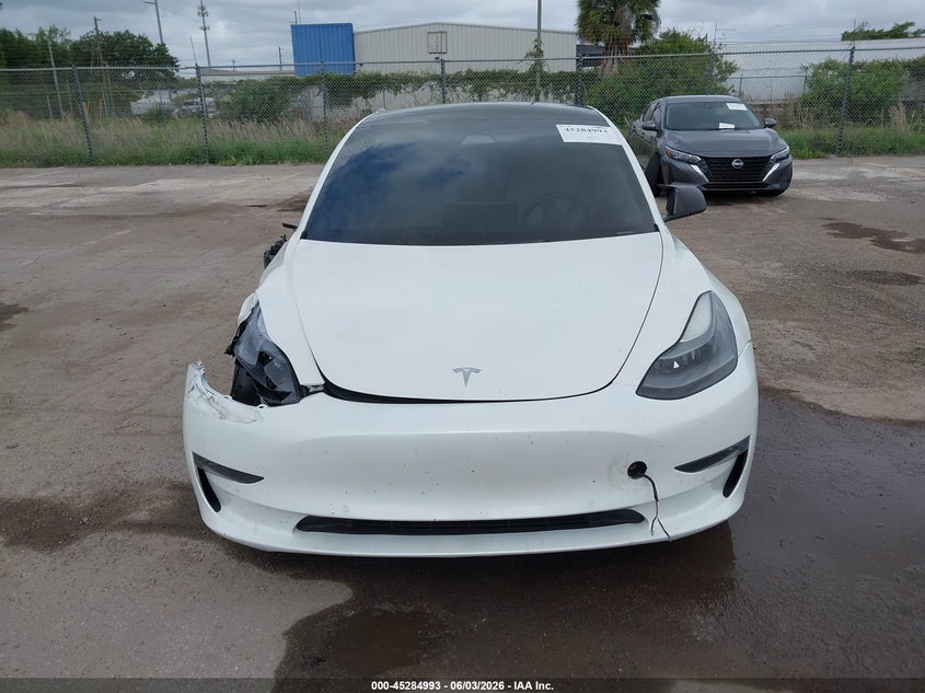 2022 Tesla Model 3 Long Range Dual Motor All-Wheel Drive VIN: 5YJ3E1EB7NF103763 Lot: 45284993