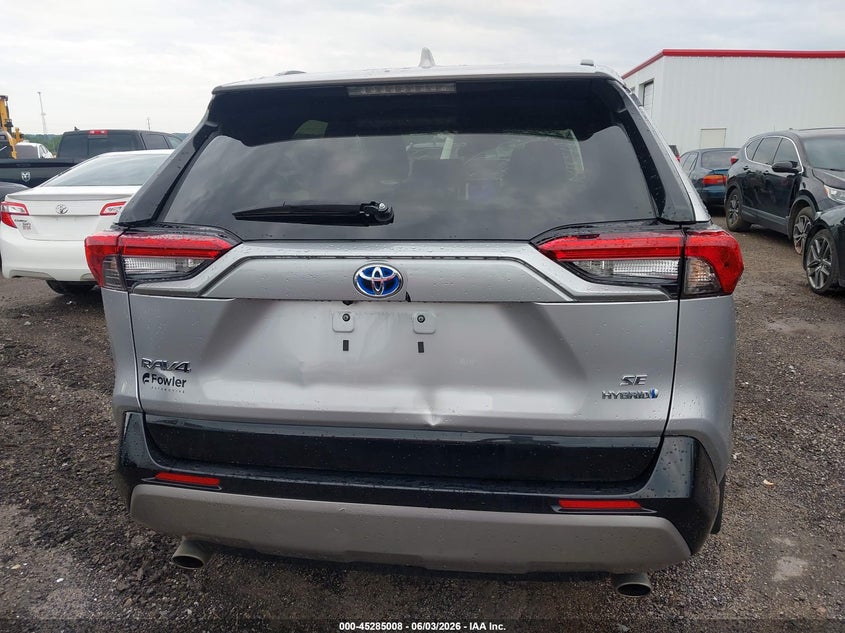 VIN 4T3T6RFV8PU130536 2023 TOYOTA RAV4 HYBRID SE