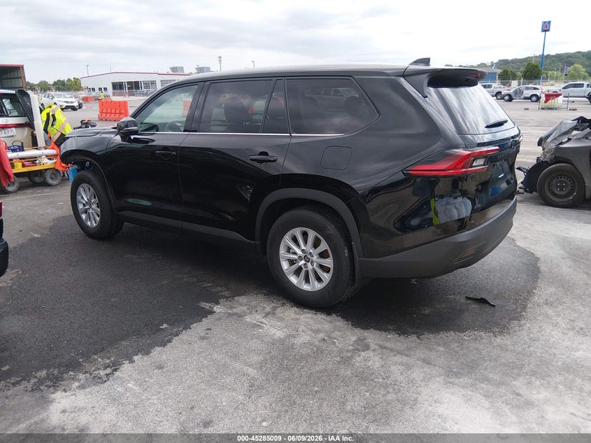 Vin: 5tdaaab57ss084060, lot: 45782845, toyota grand highlander xle 20253