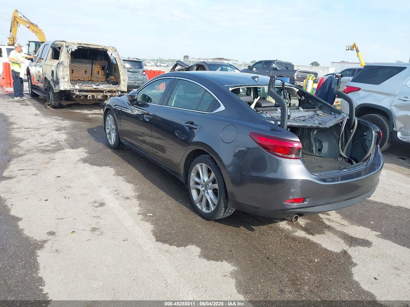 Vin: jm1gj1t58g1413751, lot: 45782847, mazda mazda6 i touring 20163