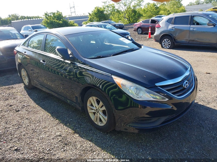 Vin: 5npeb4ac8eh947748, lot: 45782862, hyundai sonata gls 2014 img_1