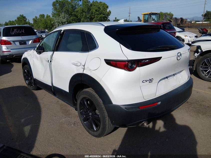 Vin: 3mvdmbdy1nm411928, lot: 45782870, mazda cx-30 2.5 turbo premium 20223