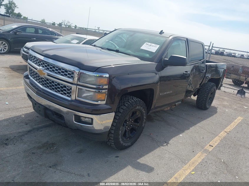 2014 Chevrolet Silverado 1500 1lt 3GCUKREC9EG458870 photo 1